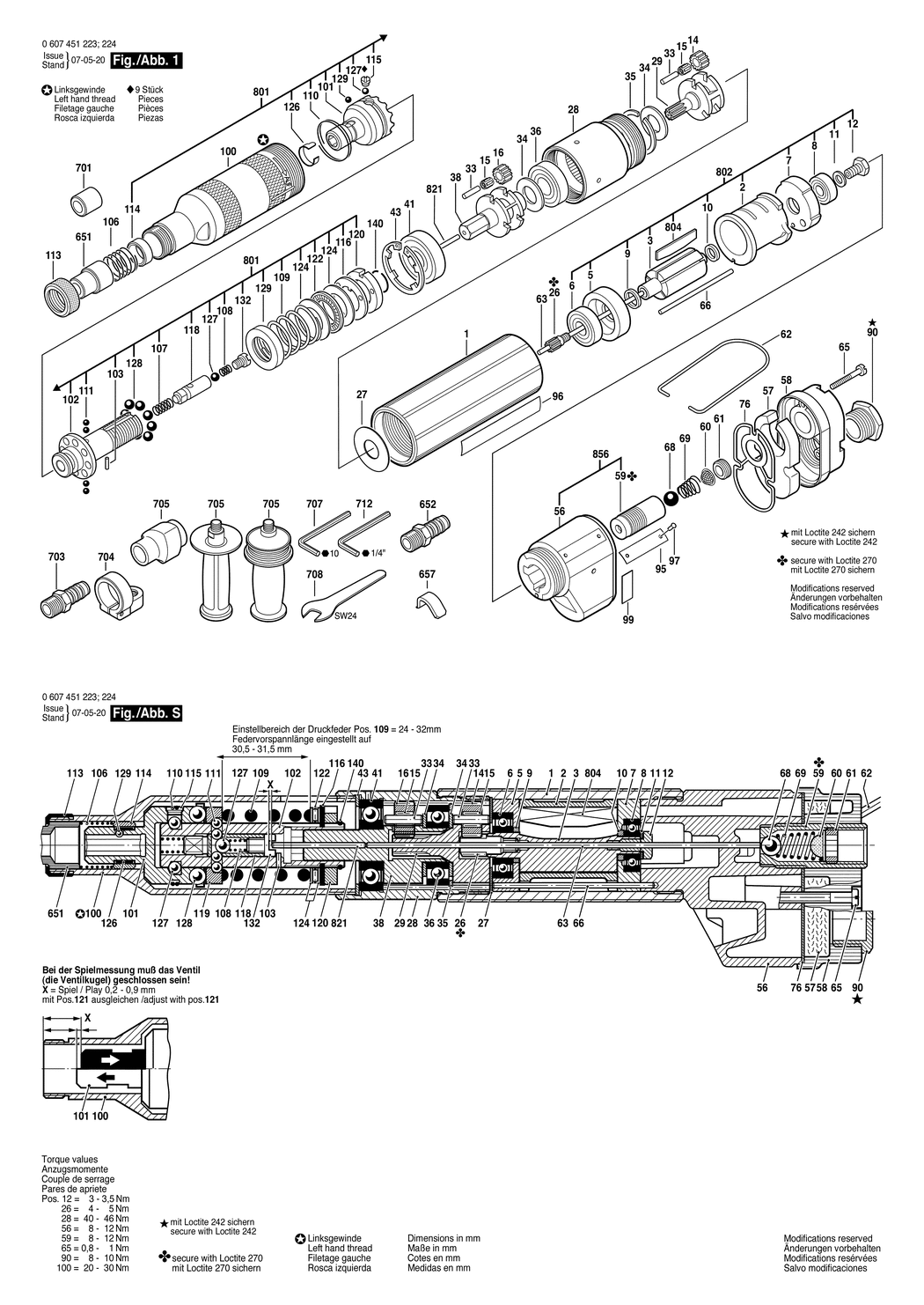 Bosch 370 WATT-SERIE / 0607451224 / --- Spare Parts