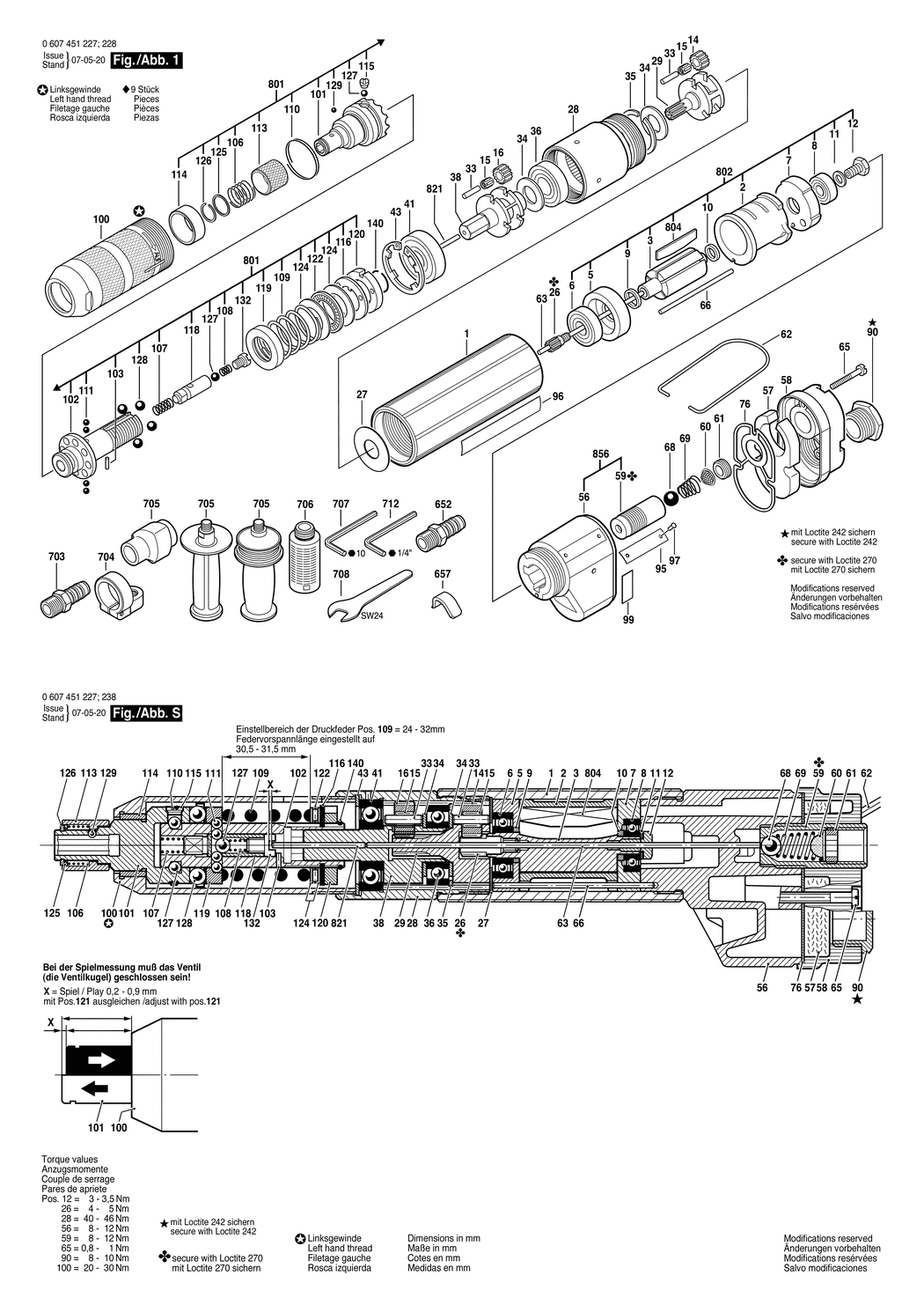 Bosch 370 WATT-SERIE / 0607451228 / --- Spare Parts