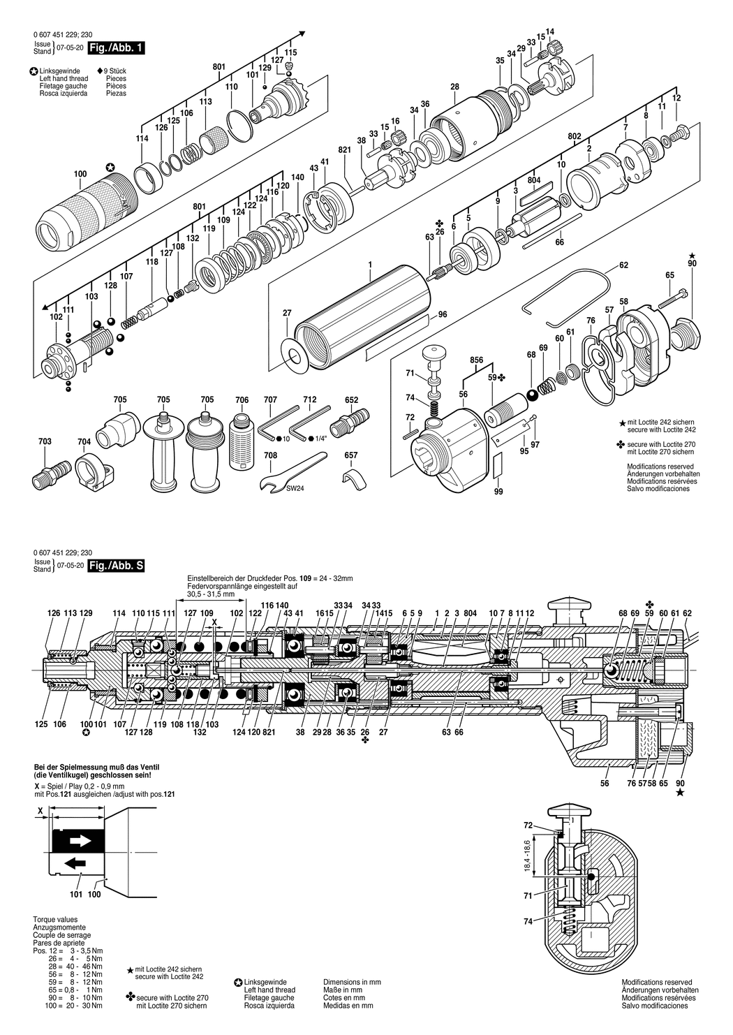 Bosch 370 WATT-SERIE / 0607451229 / --- Spare Parts