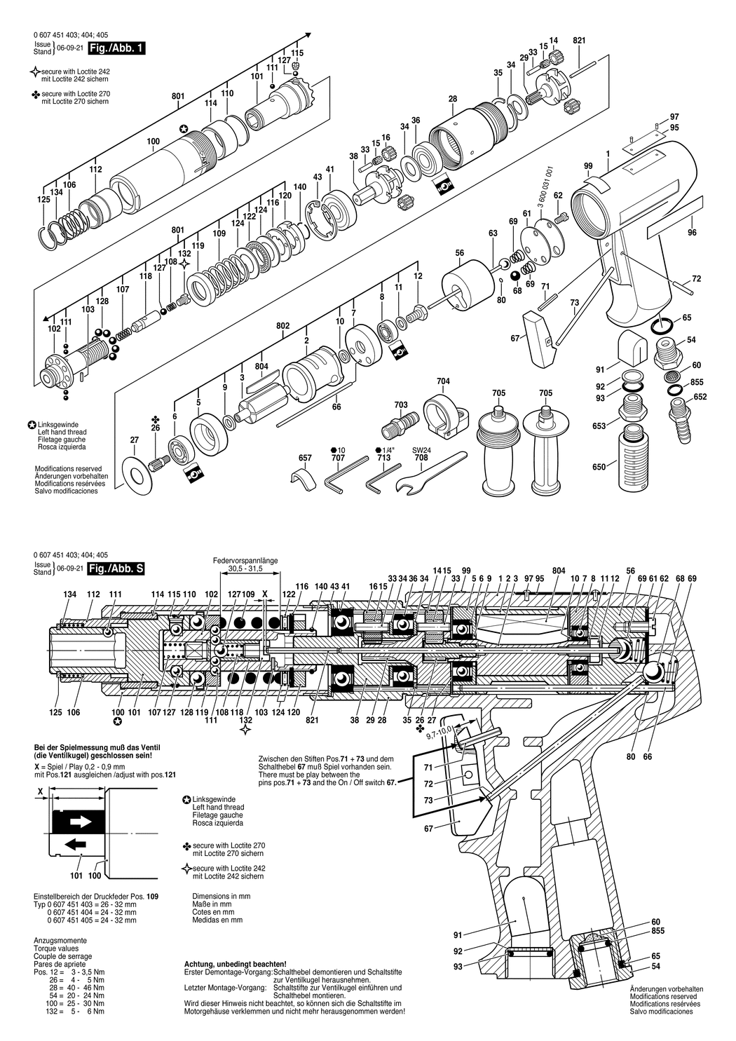Bosch 370 WATT-SERIE / 0607451403 / --- Spare Parts