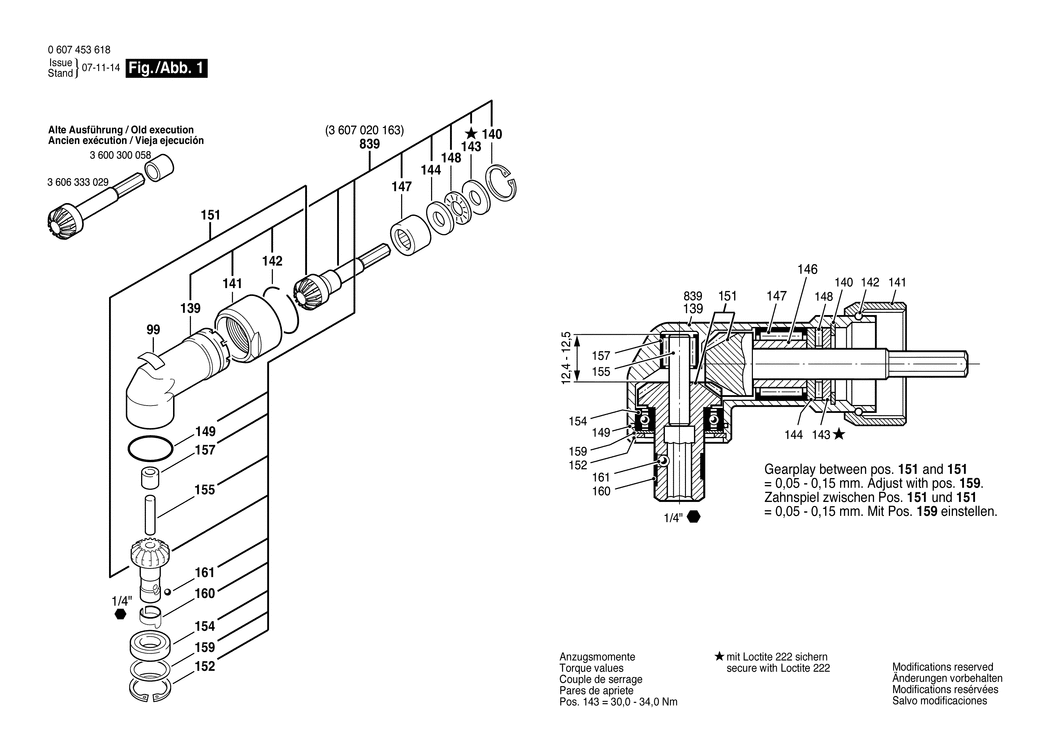 Bosch 180 WATT-SERIE / 0607453618 / --- Spare Parts