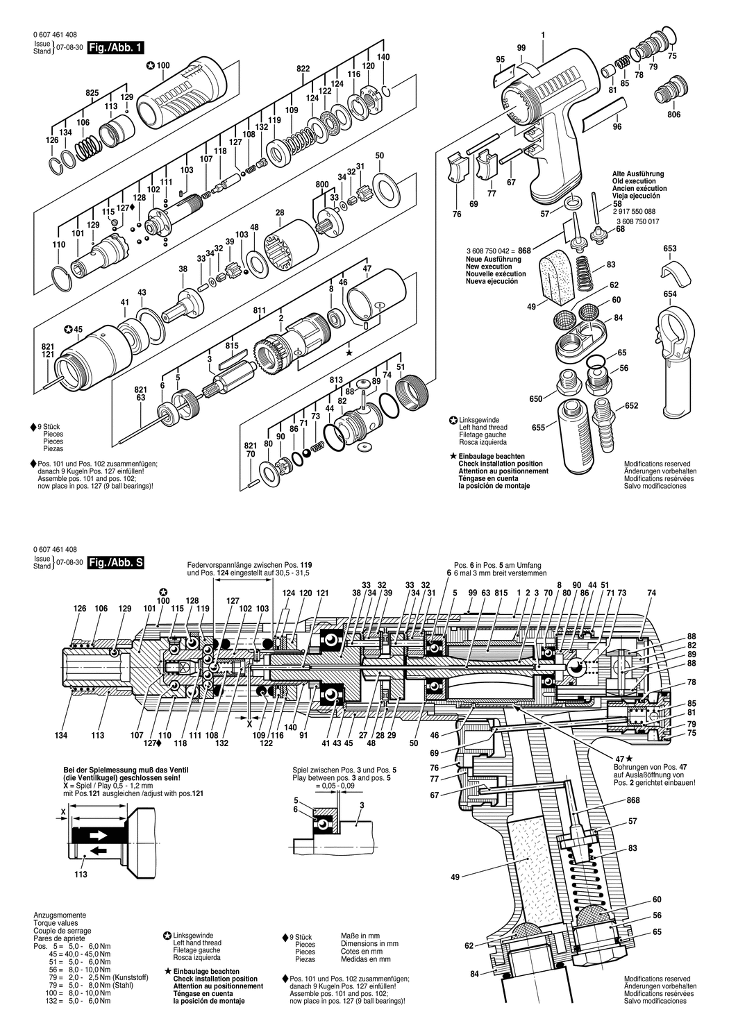 Bosch 400 WATT-SERIE / 0607461408 / --- Spare Parts
