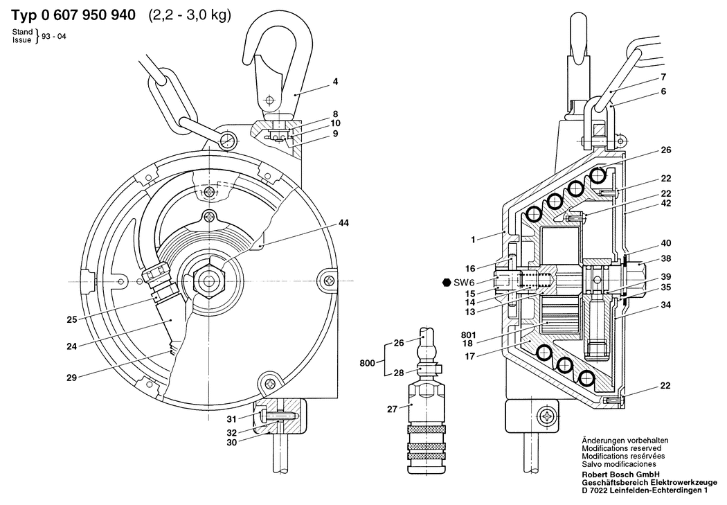 Bosch ---- / 0607950940 / --- Spare Parts