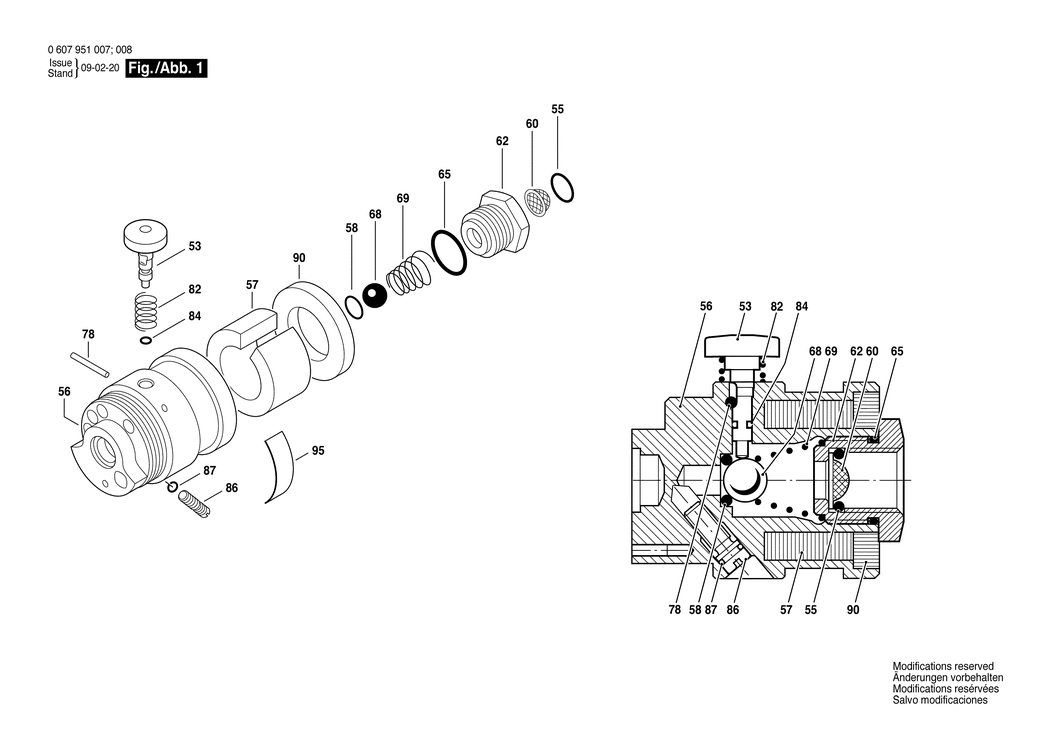 Bosch ---- / 0607951007 / --- Spare Parts