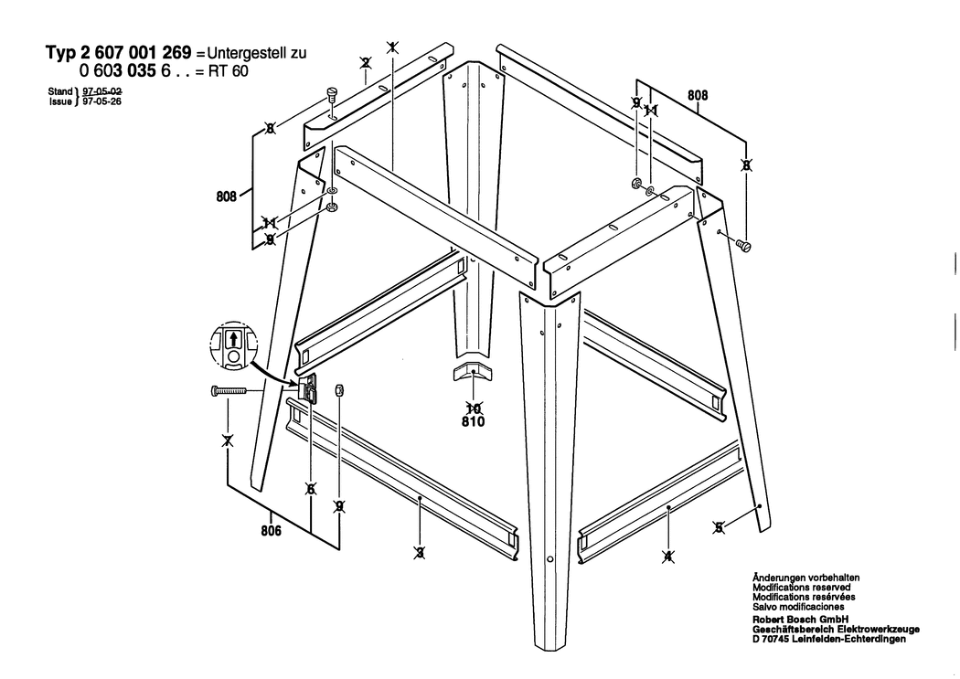 Bosch ---- / 2607001269 / --- Spare Parts