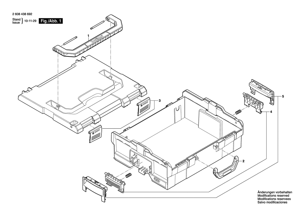 Bosch L-Box / 2608438692 / --- Spare Parts
