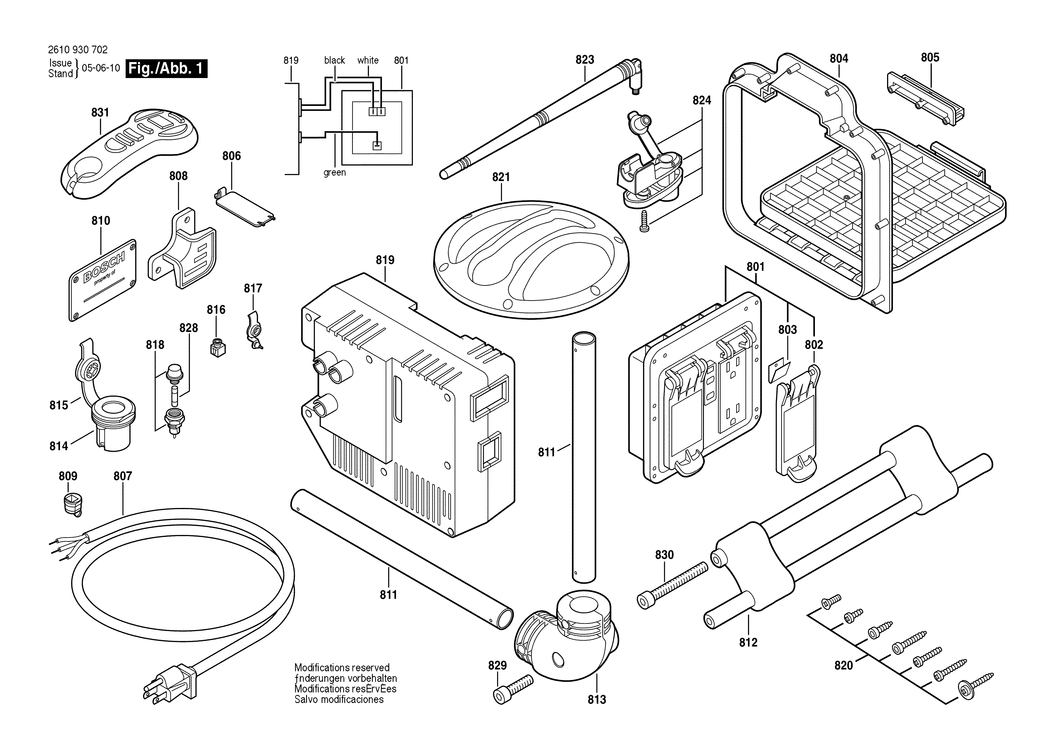 Bosch ---- / 2610947781 / --- Spare Parts