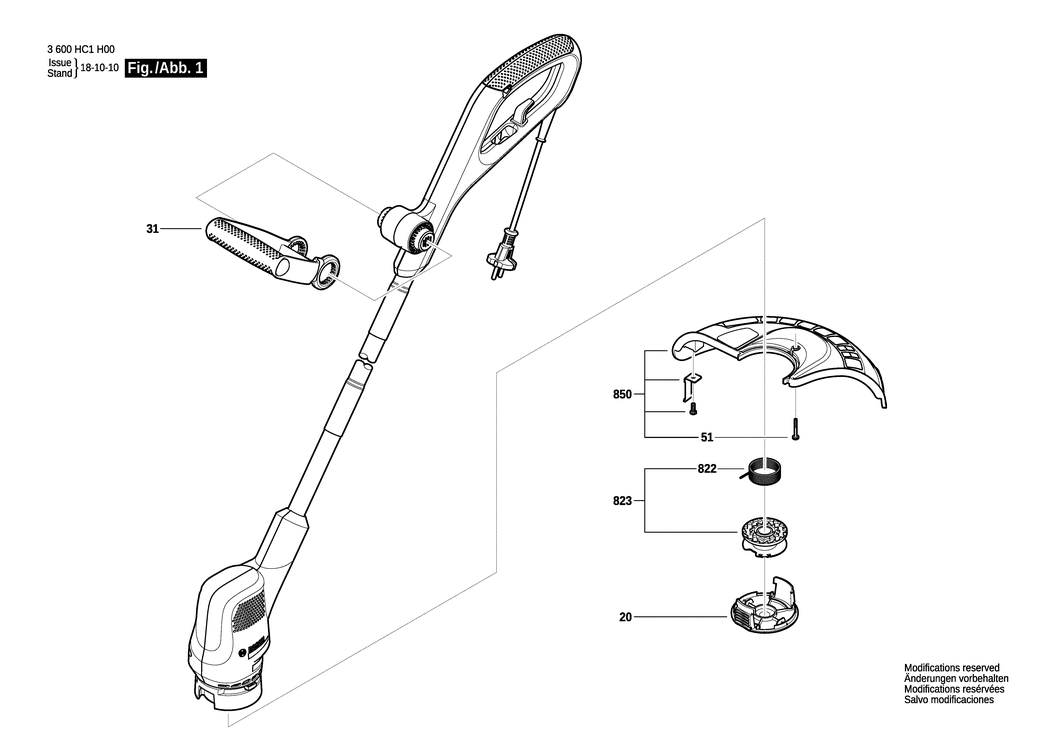 Bosch easycut 26 strimmer discount