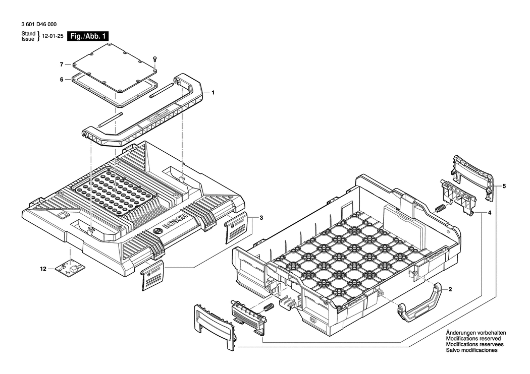 Bosch GLI PortaLED / 3601D46000 / --- Spare Parts