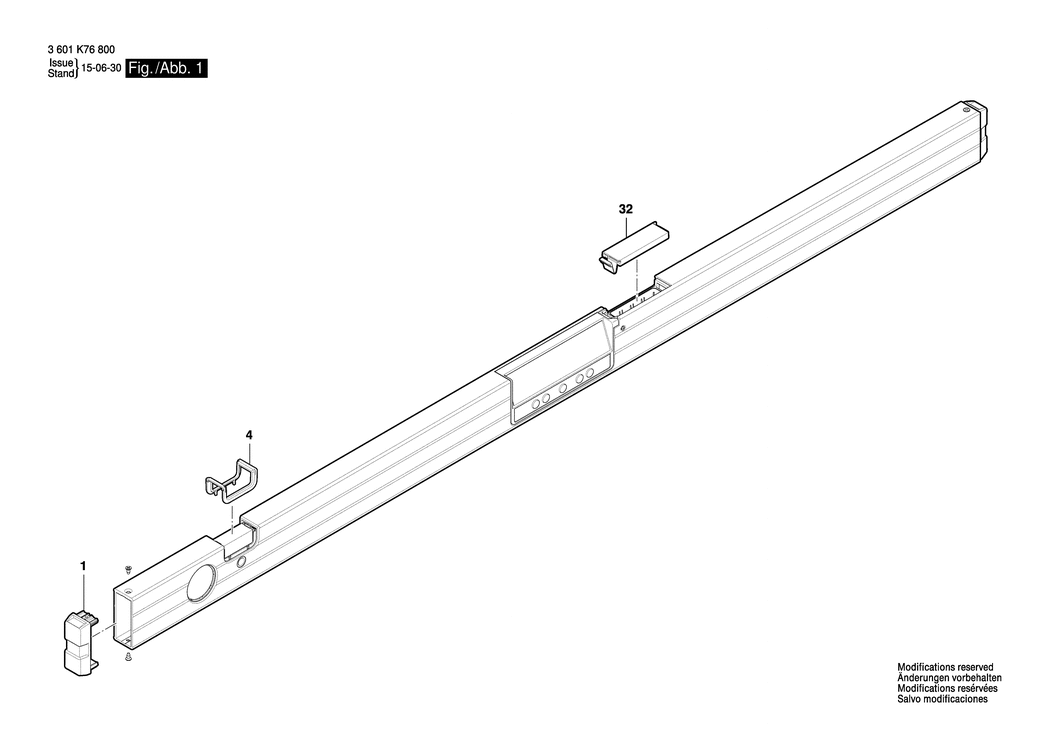 Bosch GIM 120 / 3601K76800 / EU Spare Parts