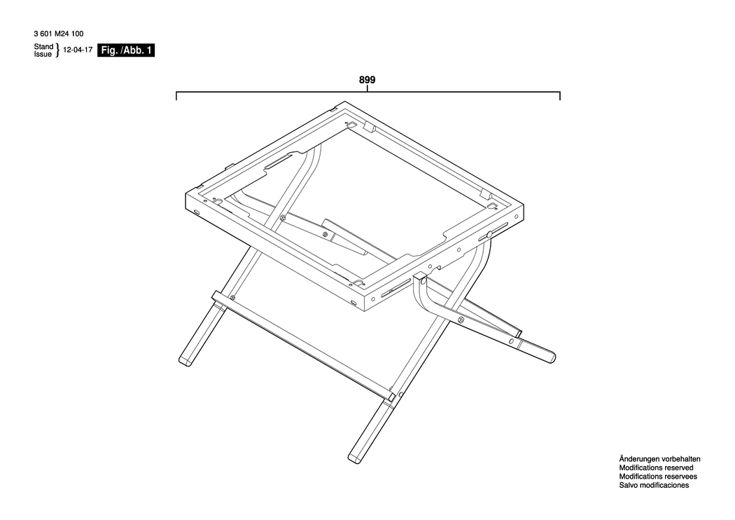 Bosch GTA 6000 / 3601M24100 / --- Spare Parts