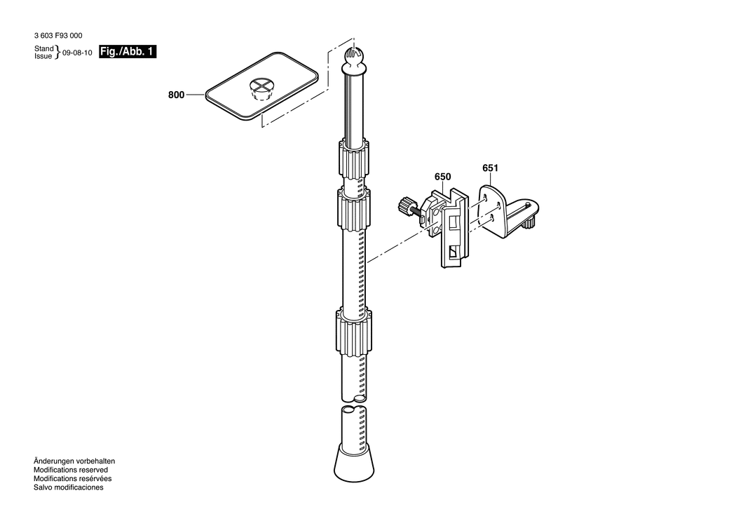 Bosch TP 320 / 3603F93000 / EU Spare Parts