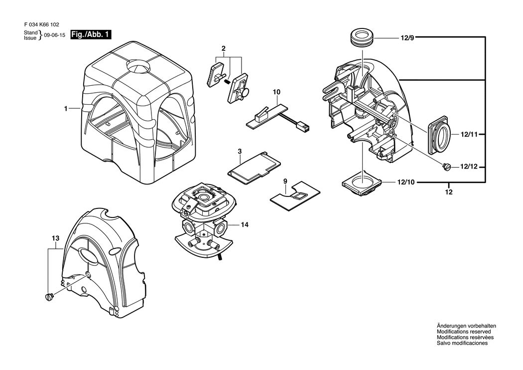 Bosch PLL03 / F034K66100 / EU Spare Parts