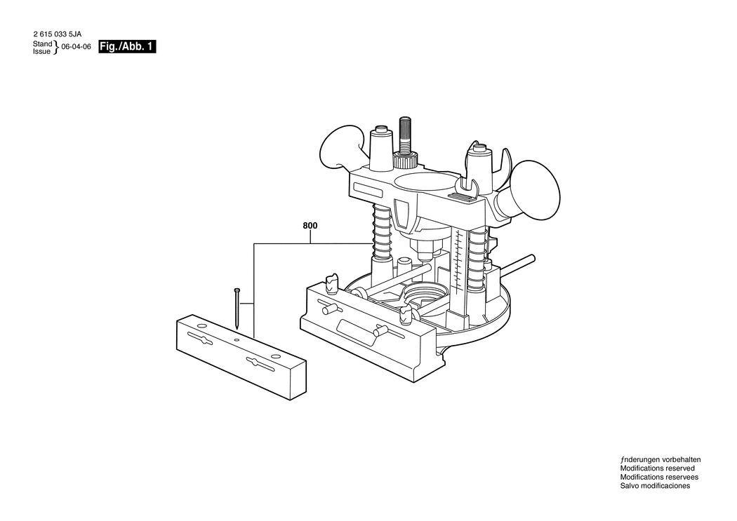 Dremel ---- / 26150335JA / --- Spare Parts