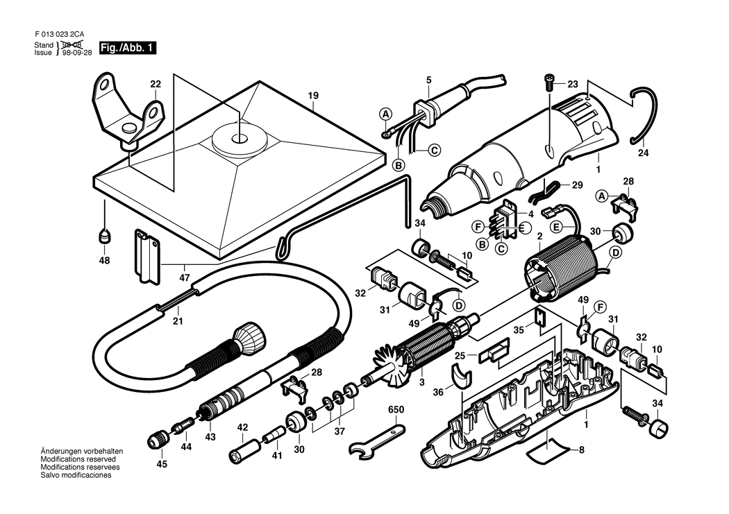Dremel 232 / F0130232CA / --- Spare Parts