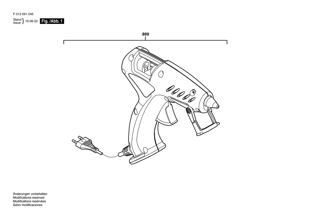 Dremel 0910 / F013091045 / EU 230 Volt Spare Parts