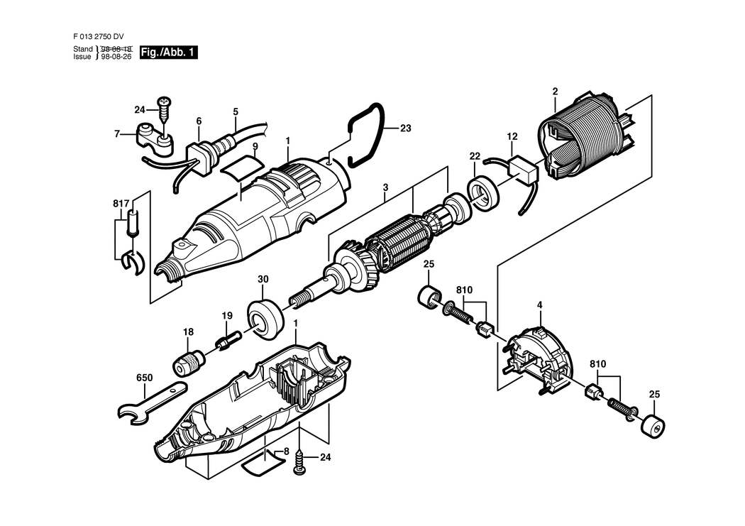 Dremel 275 / F0132750DV / --- Spare Parts