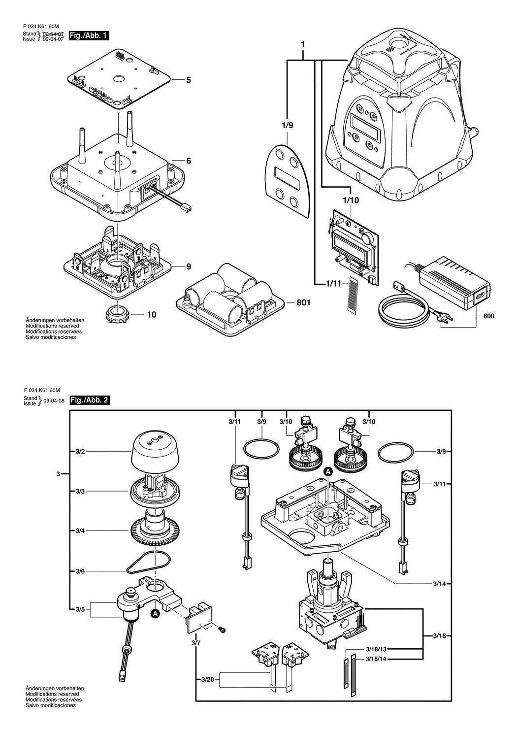 CST Berger LB700-3/4 Kieboom / F034K6160B / EU Spare Parts