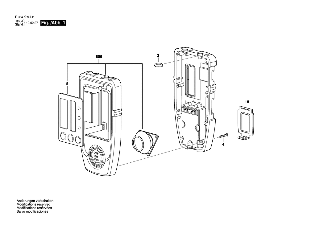 CST Berger LD3 / F034K69LN1 / EU Spare Parts