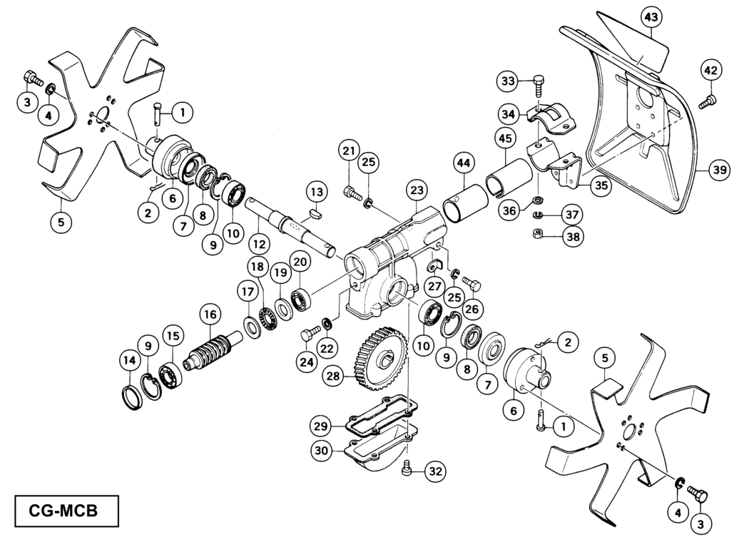 Hitachi / Hikoki CG-MCB Attachment Spare Parts