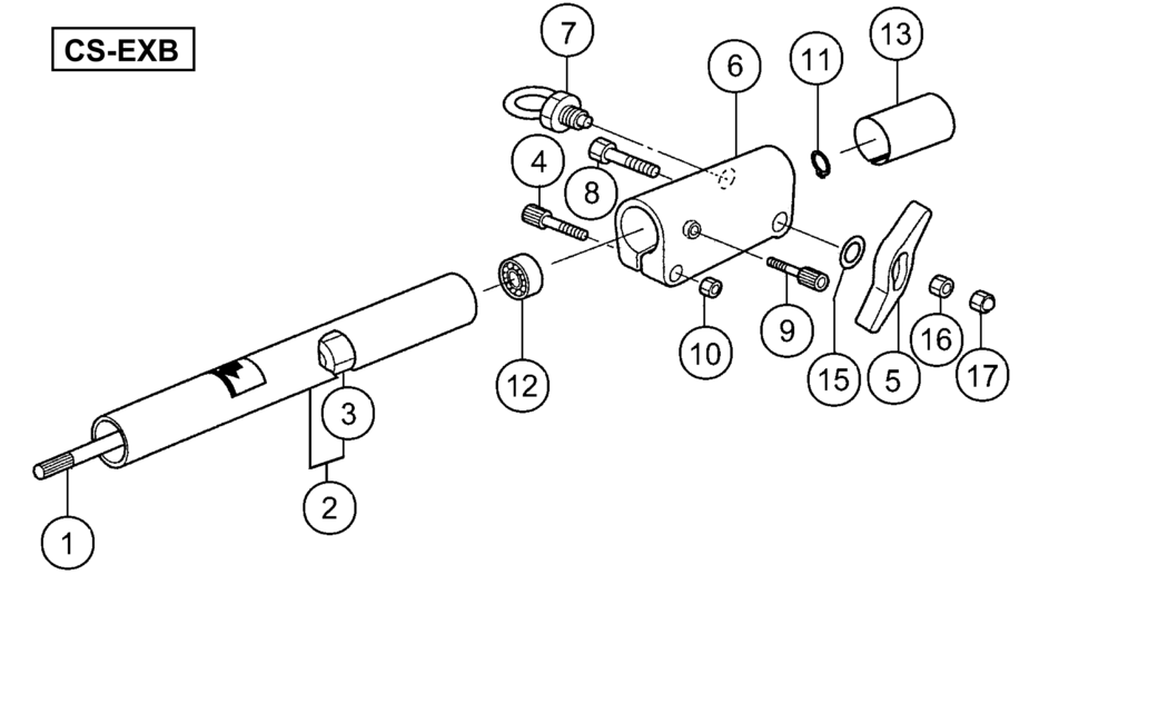 Hitachi / Hikoki CS-EXB Attachment Spare Parts