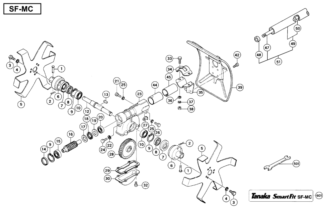 Hitachi / Hikoki SF-MC Attachment Spare Parts