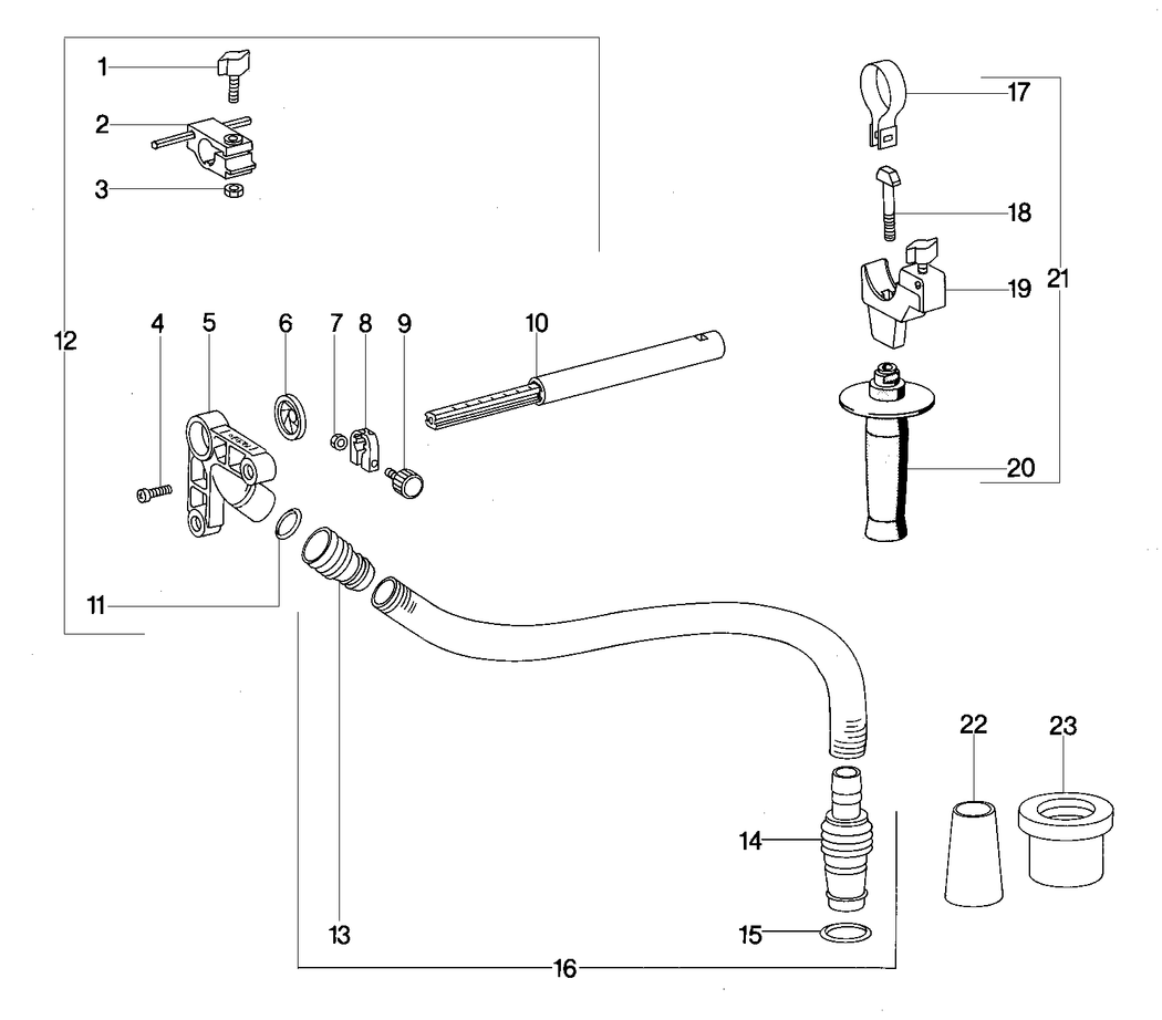 Metabo Dust-extraction kit / 31600000 / - Spare Parts