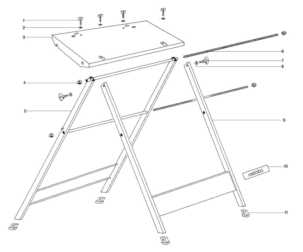 Metabo Accessories For KGS/KGT / 31028000 Spare Parts