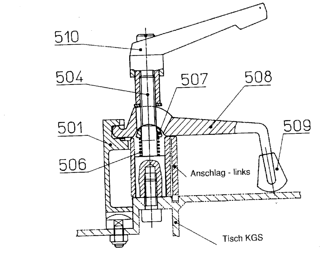 Metabo Work CLAMP KGS / 0910031228 10 / - Spare Parts