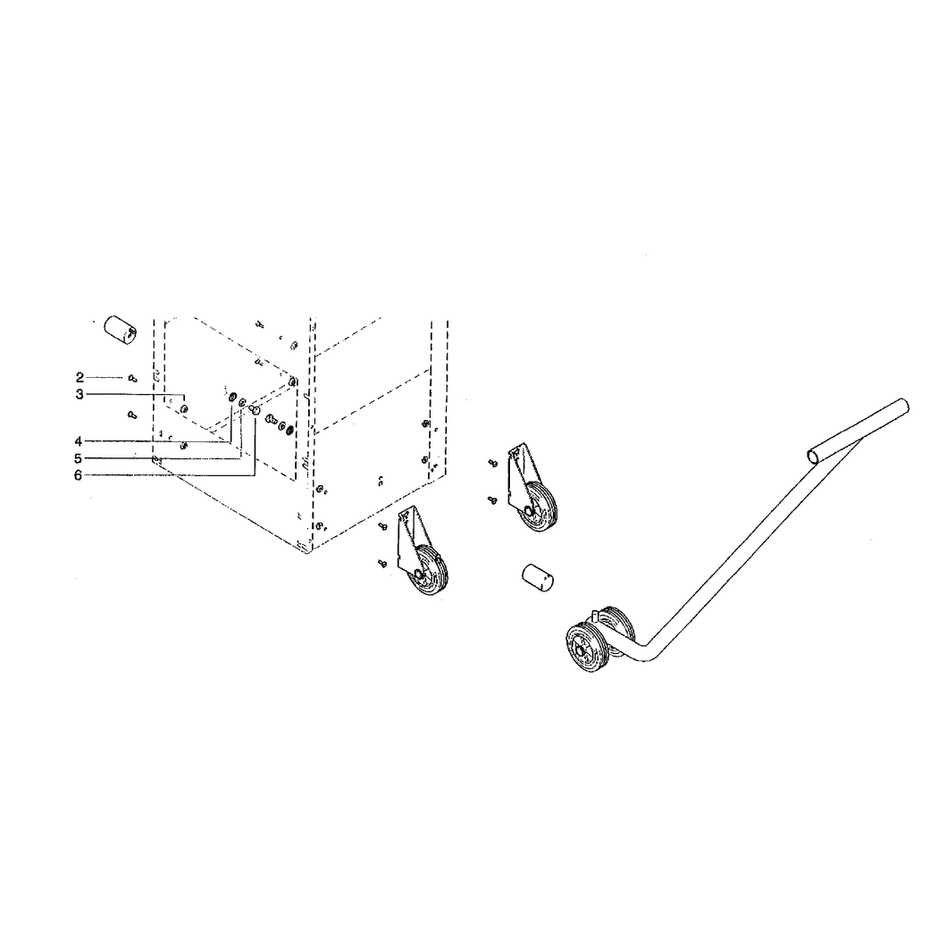 Metabo Wheel SET HC 333 / 0911053195 10 / - Spare Parts
