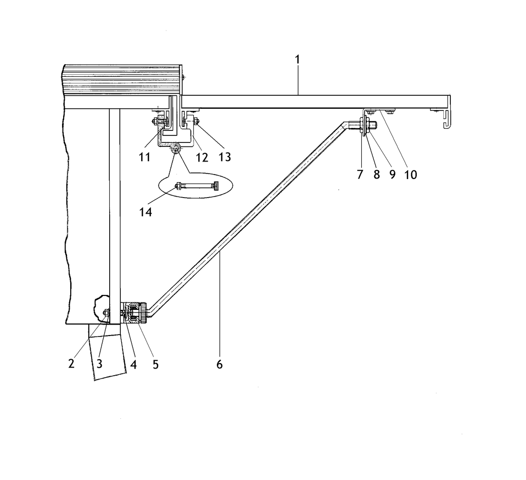Metabo Table REAR EXTENSION PK / 0910003330 11 / - Spare Parts