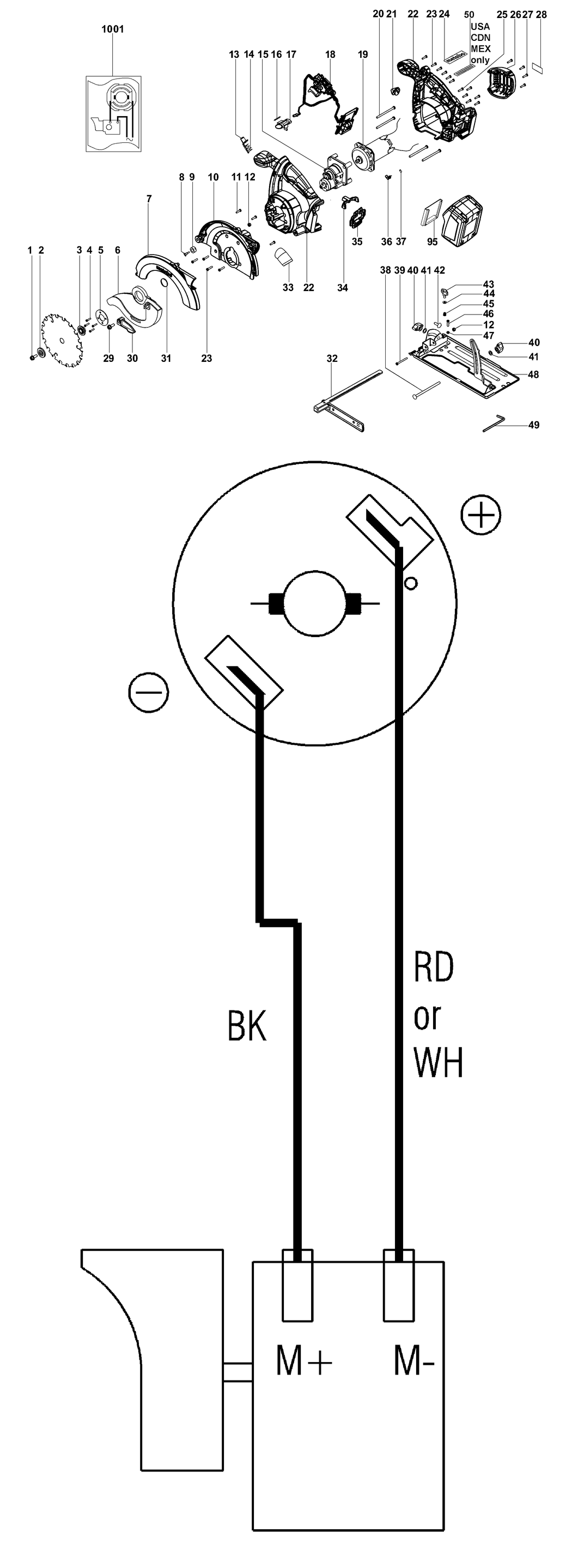 Metabo KSA 18 LTX / 02268190 / - Spare Parts