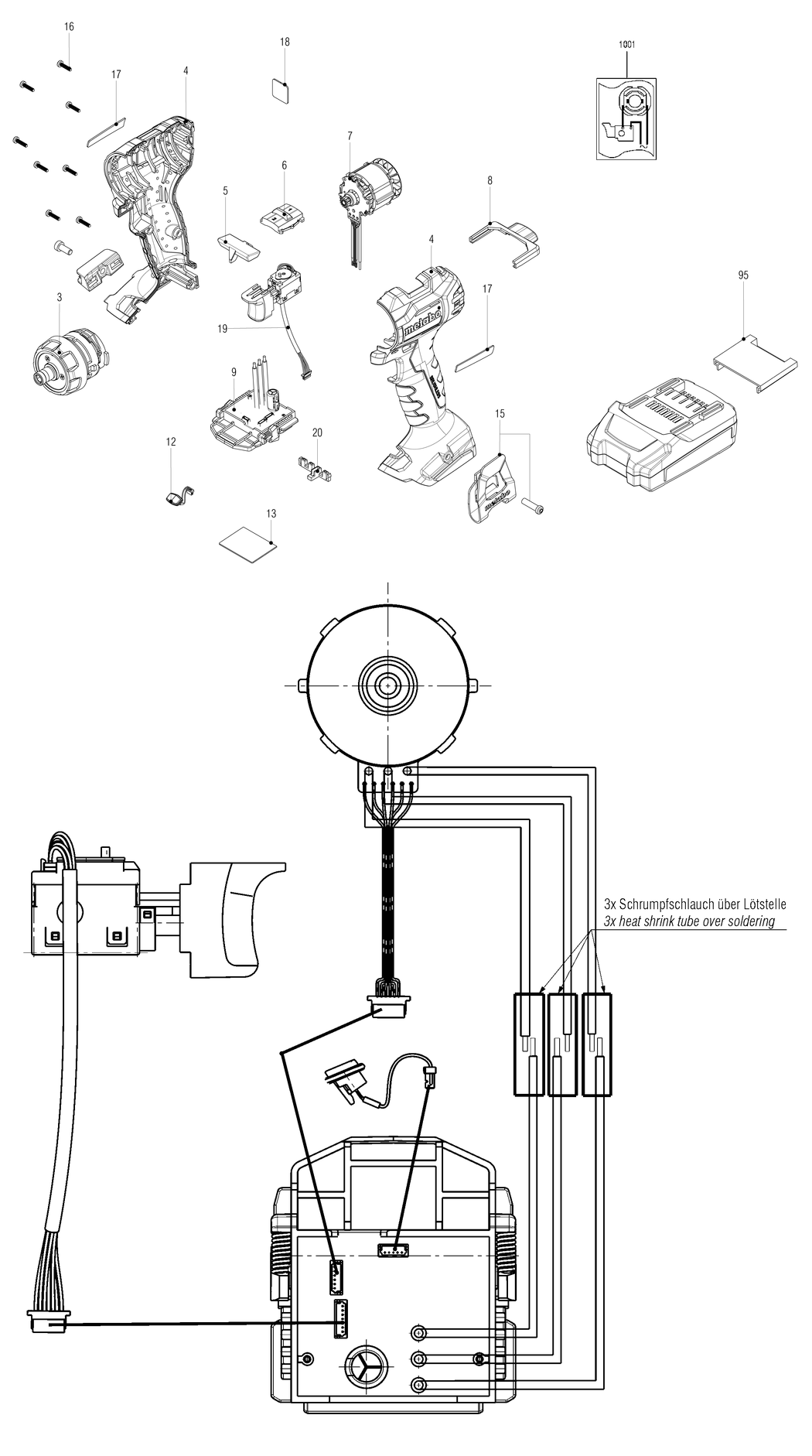 Metabo BS 18 L BL Q / 02327000 / - Spare Parts