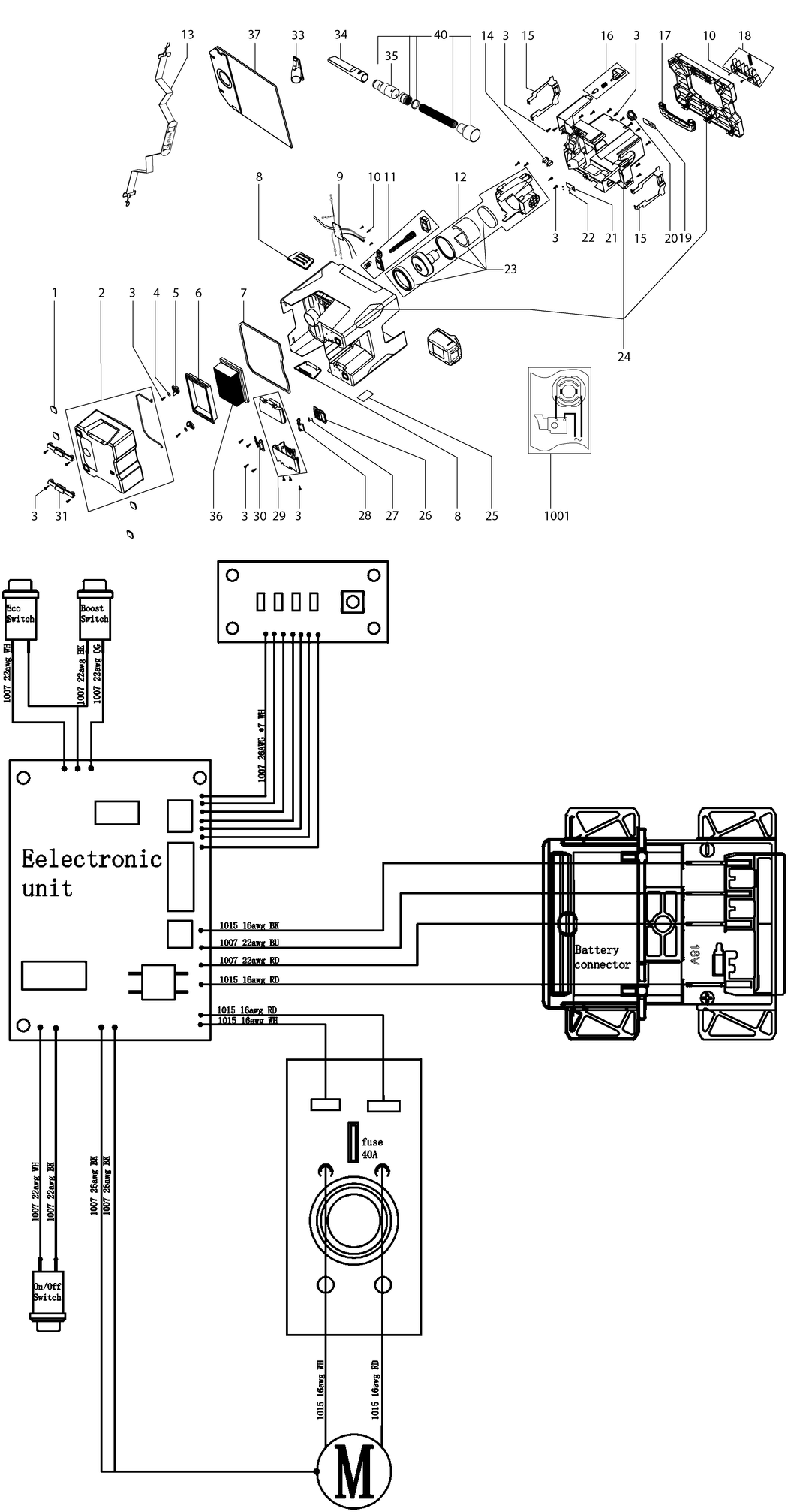 Metabo AS 18 L PC / 02021000 / - Spare Parts