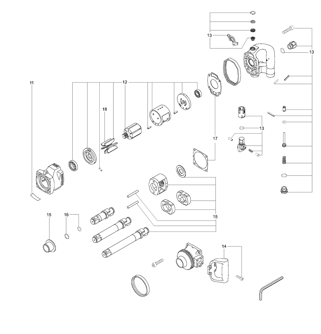 Metabo DSSW 2440-1 / 01551000 / - Spare Parts