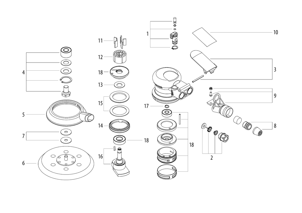 Metabo DSX 150 / 01558000 / - Spare Parts