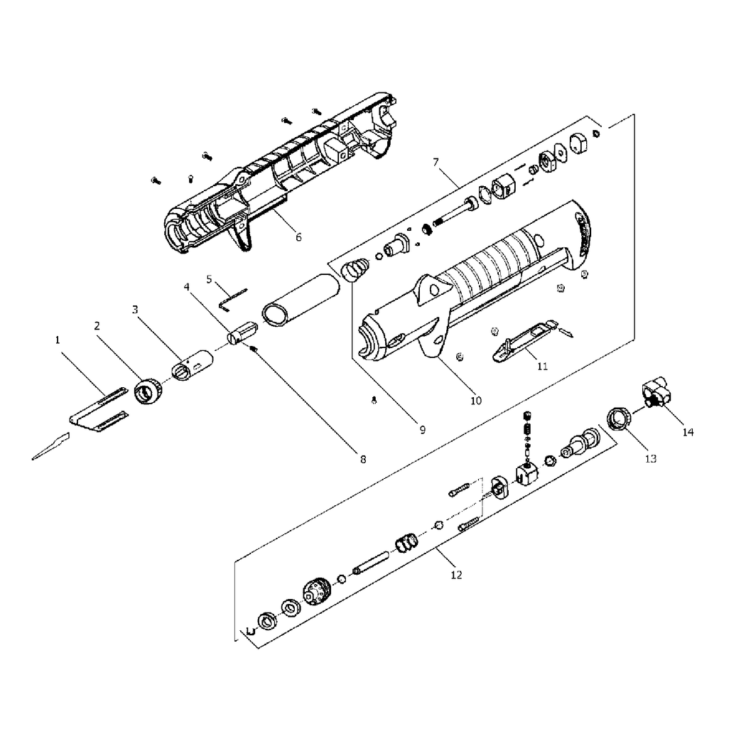 Metabo KS 6000 SET / 0901061009 10 / - Spare Parts