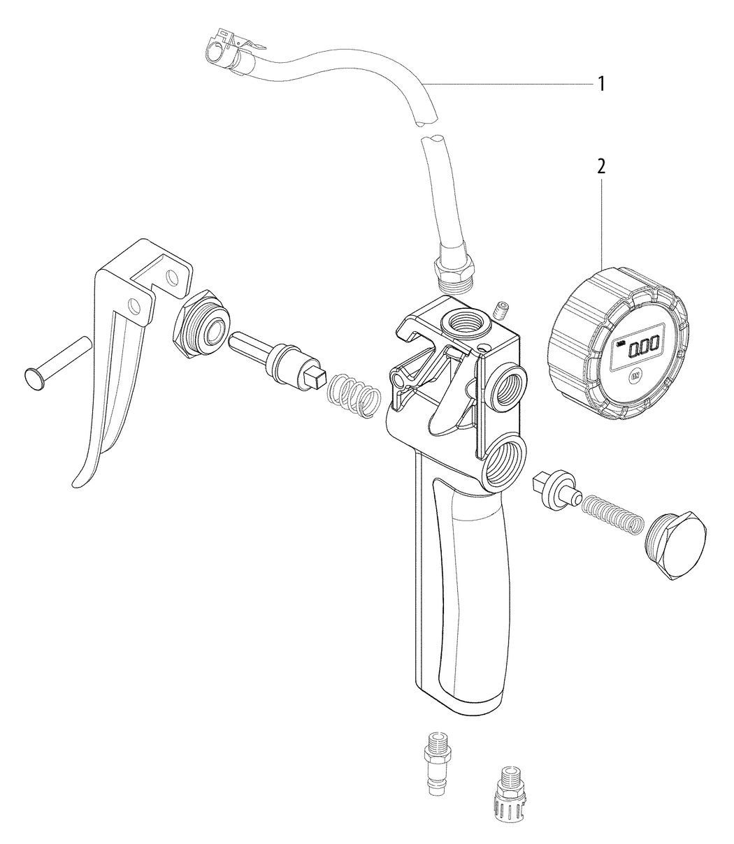 Metabo RF 80 D / 02236000 / - Spare Parts