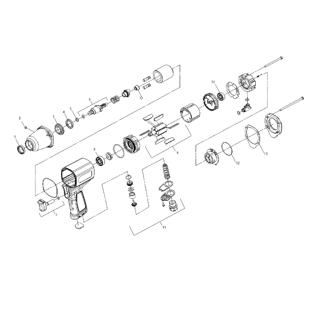 Metabo SR1250 K / 0901063184 10 / - Spare Parts