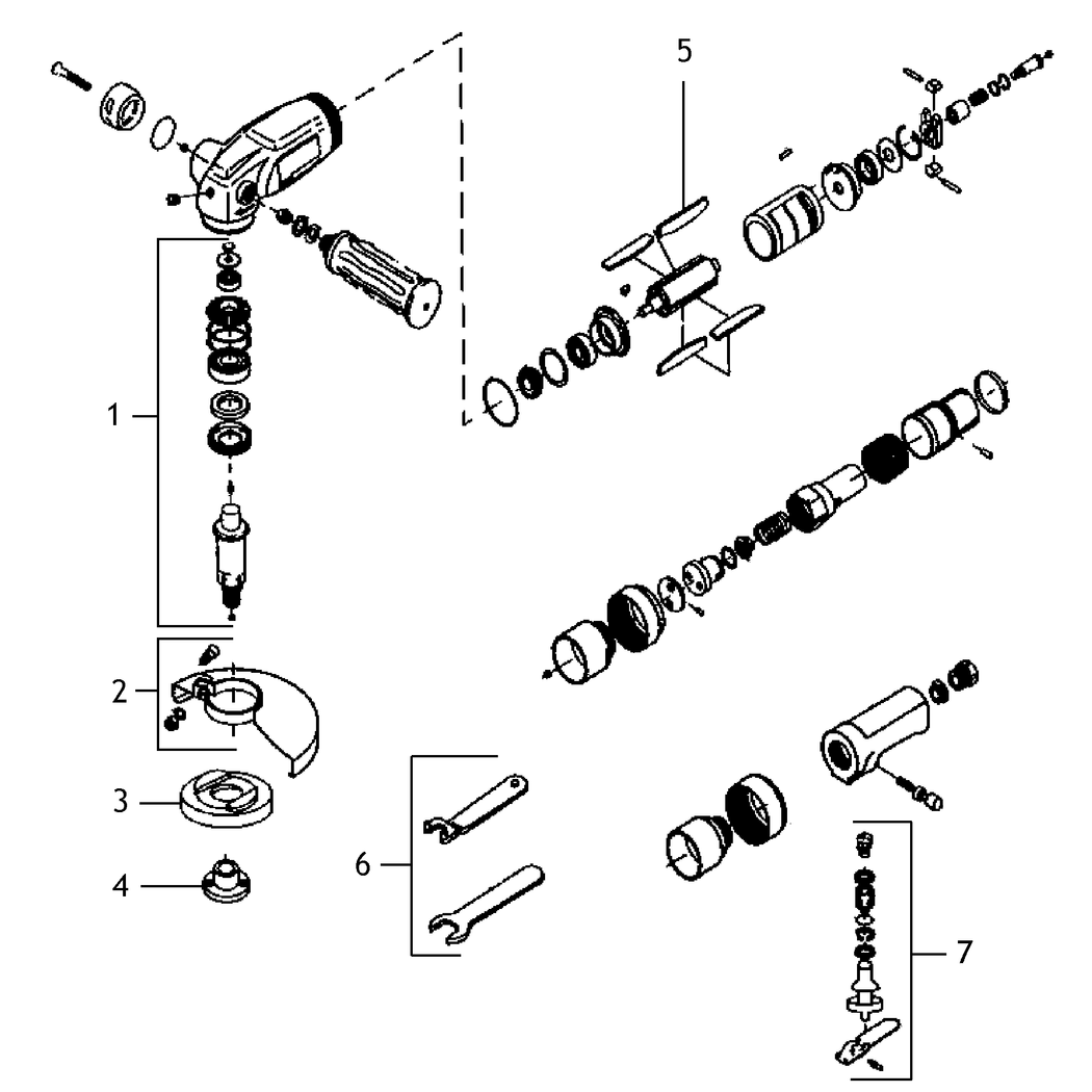 Metabo WS 7400 / 0901063710 10 / - Spare Parts