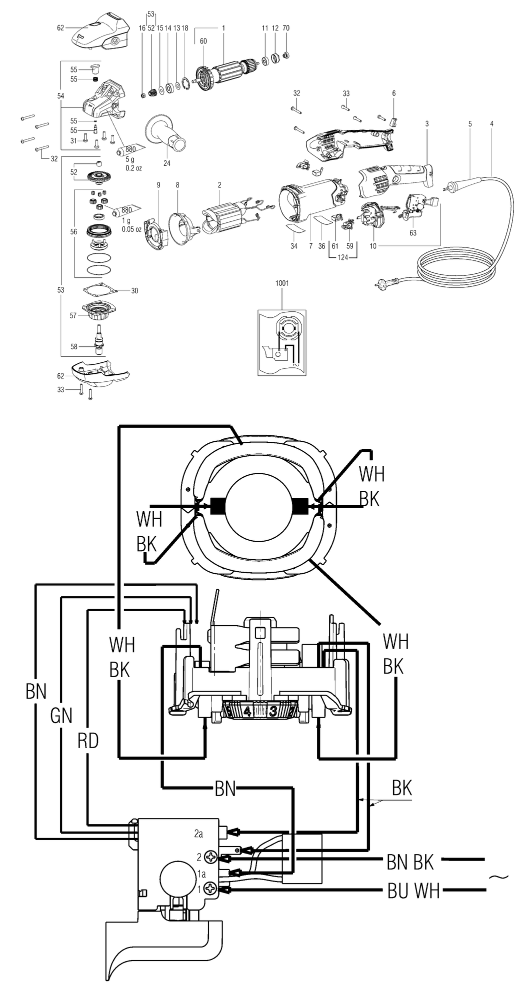 Metabo PE 15-20 RT / 15200000 / EU 230V Spare Parts