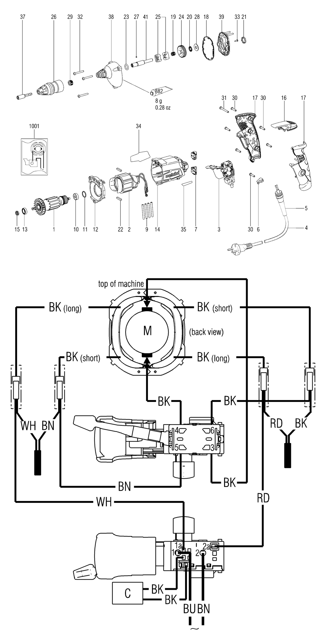 Metabo SE 4000 / 20045000 / EU 230V Spare Parts