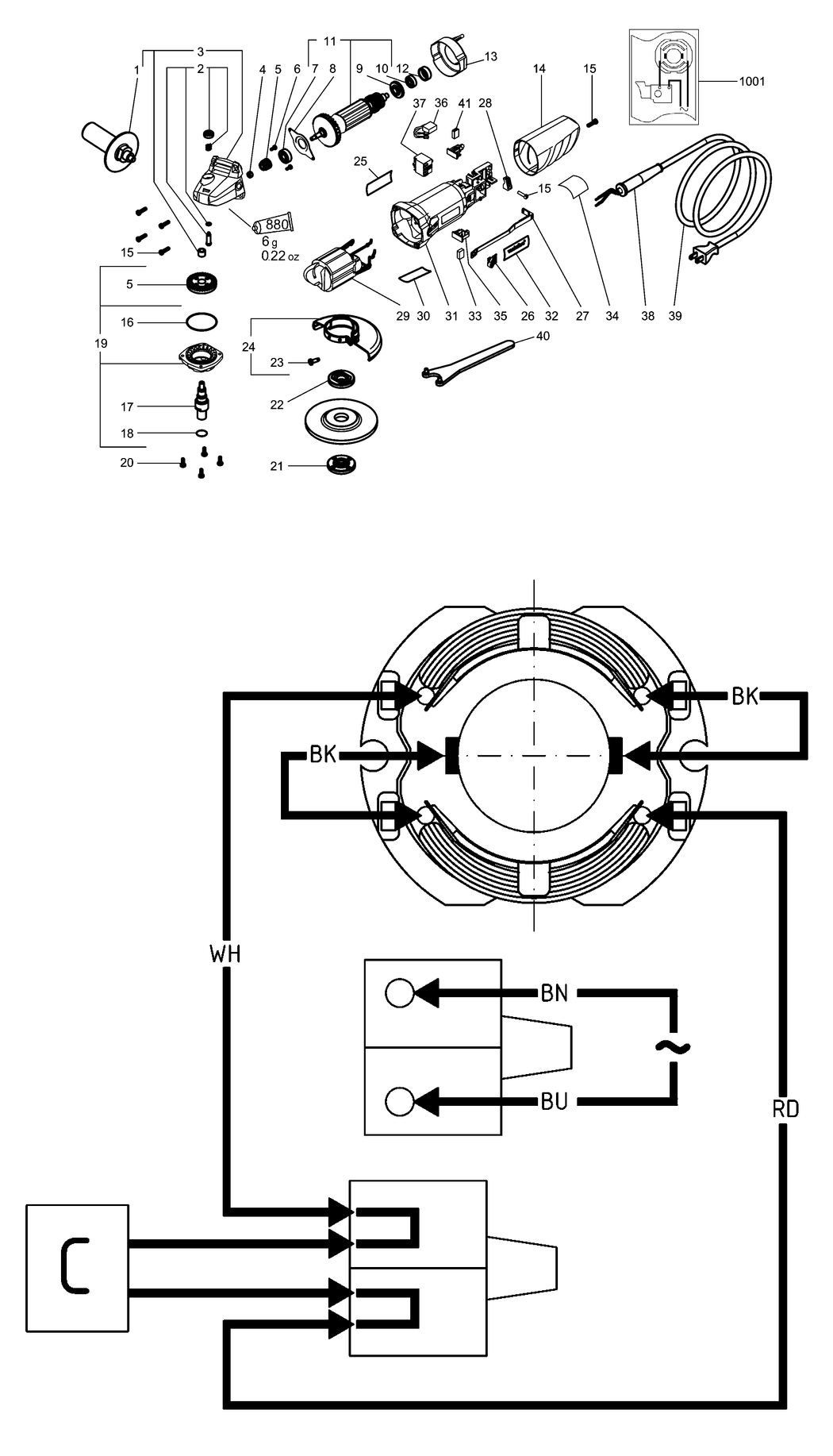 Metabo W 780 / 06702000 / EU 230V Spare Parts