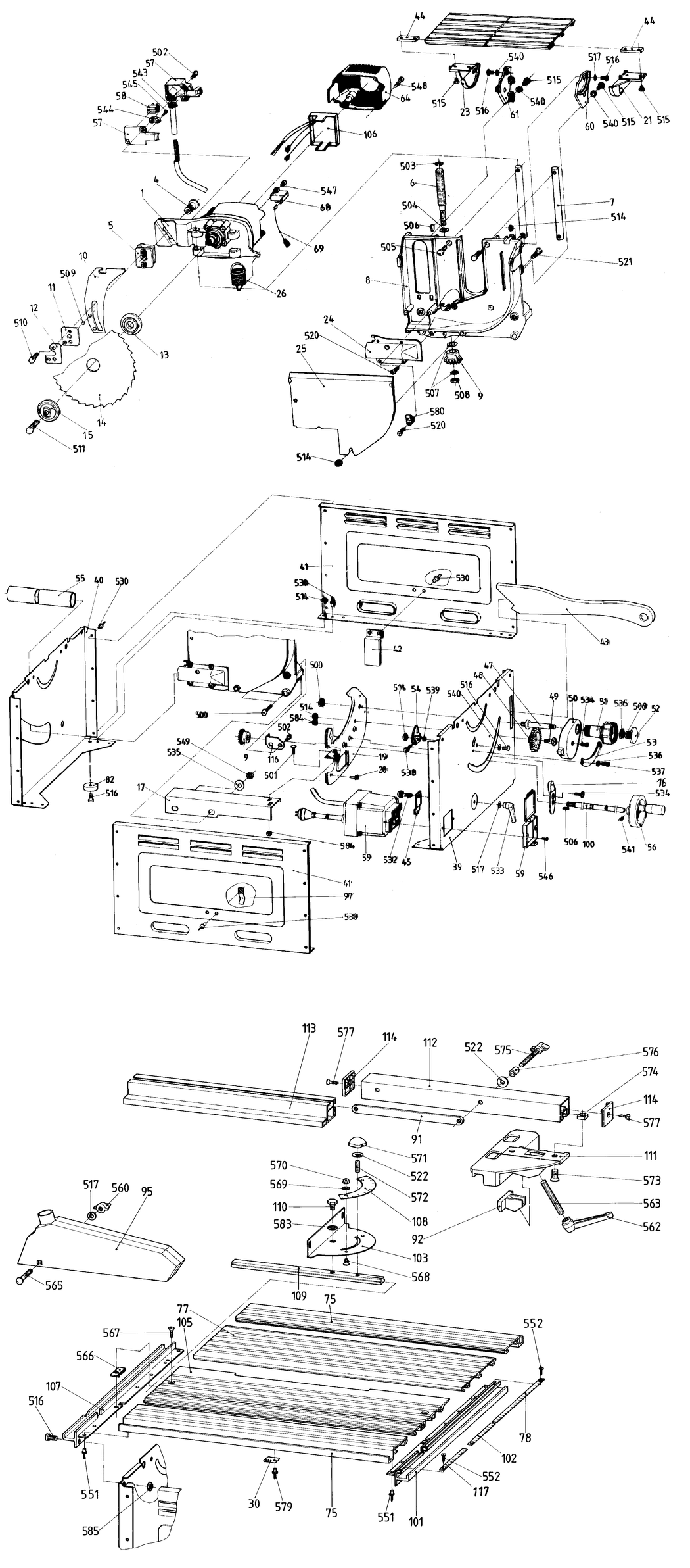 Metabo PK 200 / 0102001001 12 / EU 230V Spare Parts