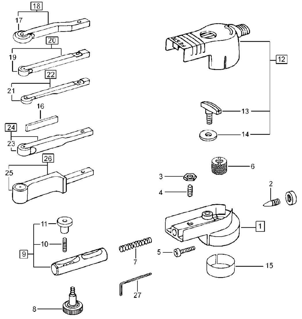 Festool BF-V / 487955 Spare Parts