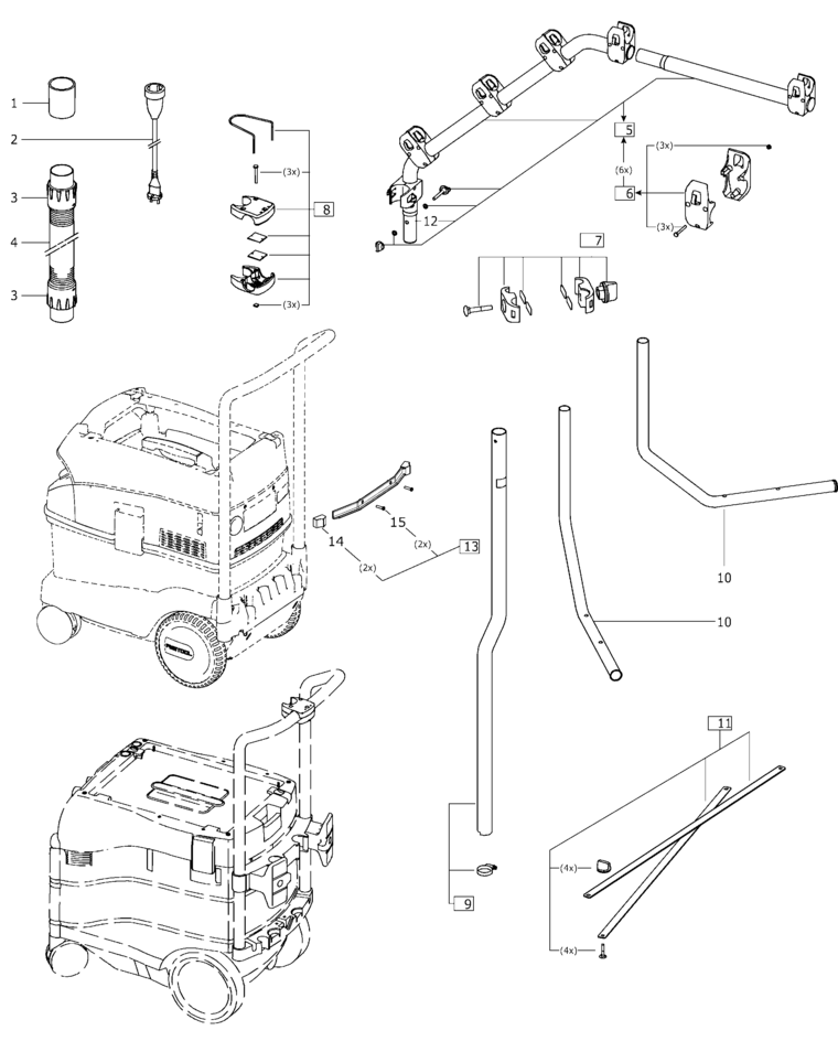 Festool CT boom arm / 492770 Spare Parts