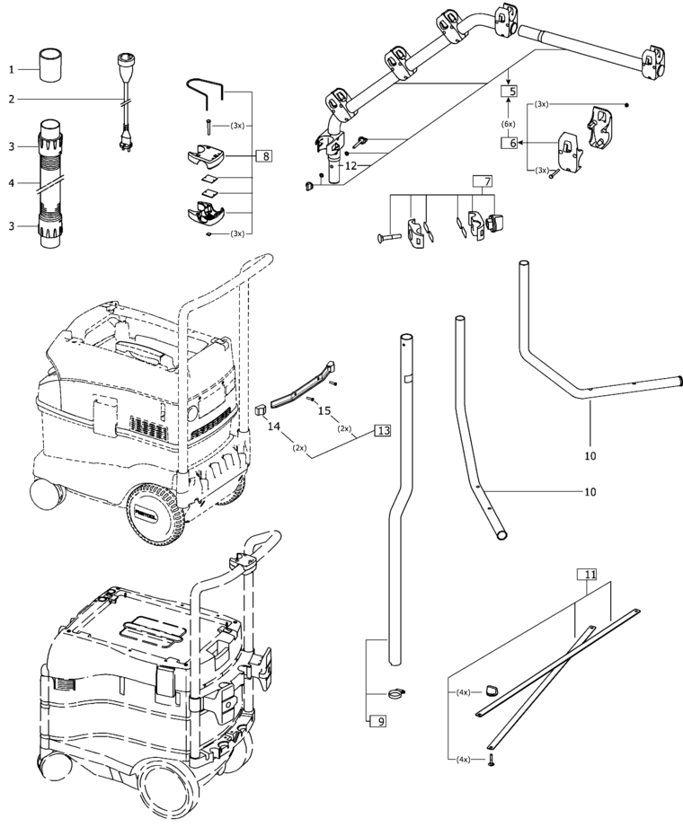 Festool Boom arm / 492767 Spare Parts