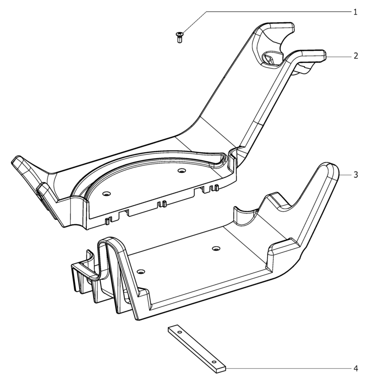 Festool Tool holder WHR / SRM 45 - LHS 225 / 495155 Spare Parts