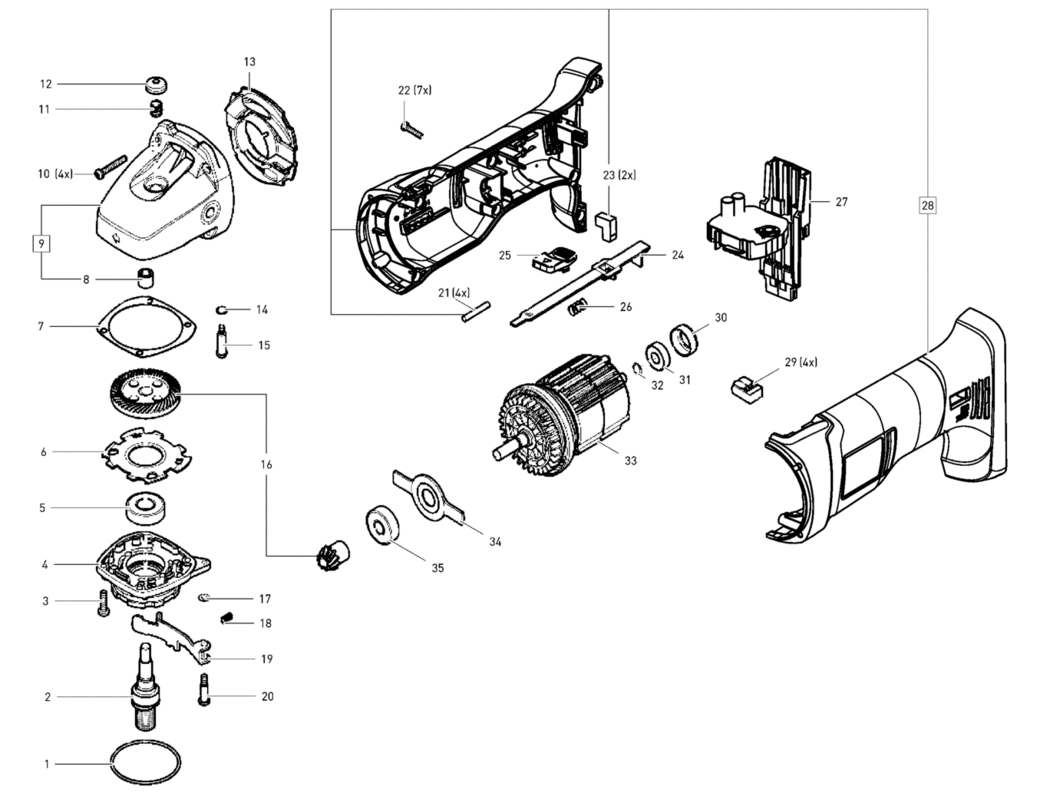 Festool AGC 18 EU / 204079 Spare Parts