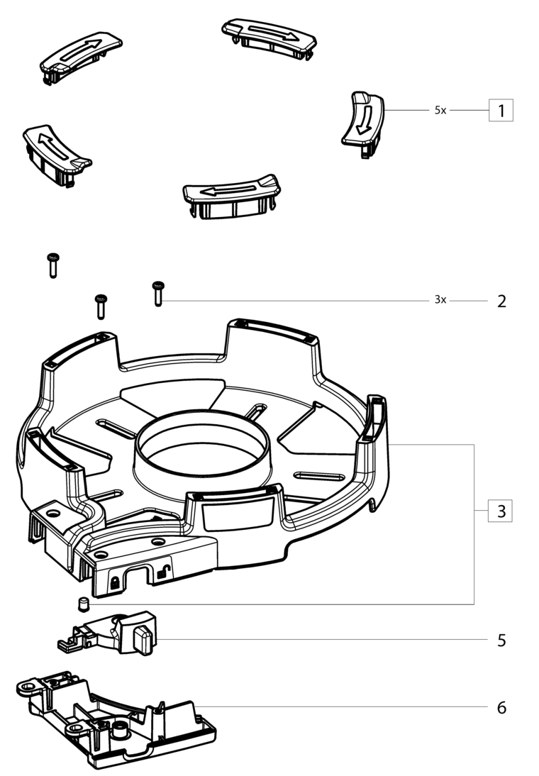 Festool KSP-KA 65 / 10002639 Spare Parts